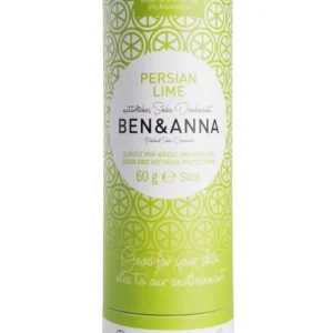Ben & Anna Papertube Deodorant Persian Lime – 60 gr – Frisse unisex deo zonder plastic