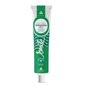 Ben & Anna Tandpasta Smile Groene Munt met Fluoride – 75 ml – Verfrissende Spearmint