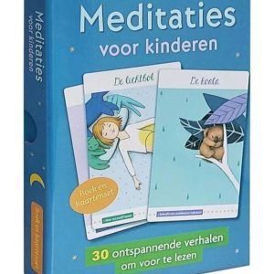 Boek en kaarten: meditaties voor kinderen