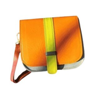 Fairtrade leren tas Priya 2