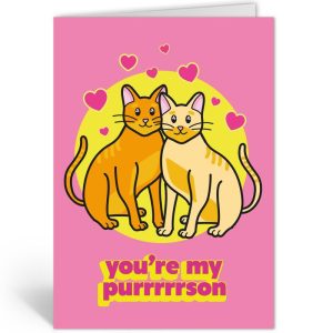 Wenskaart You’re My Purrrrson – Studio Soph