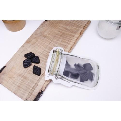 Mason Jar Zak met Ritssluiting S