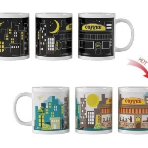 Warmte Verkleurende Mok – Coffee Shop