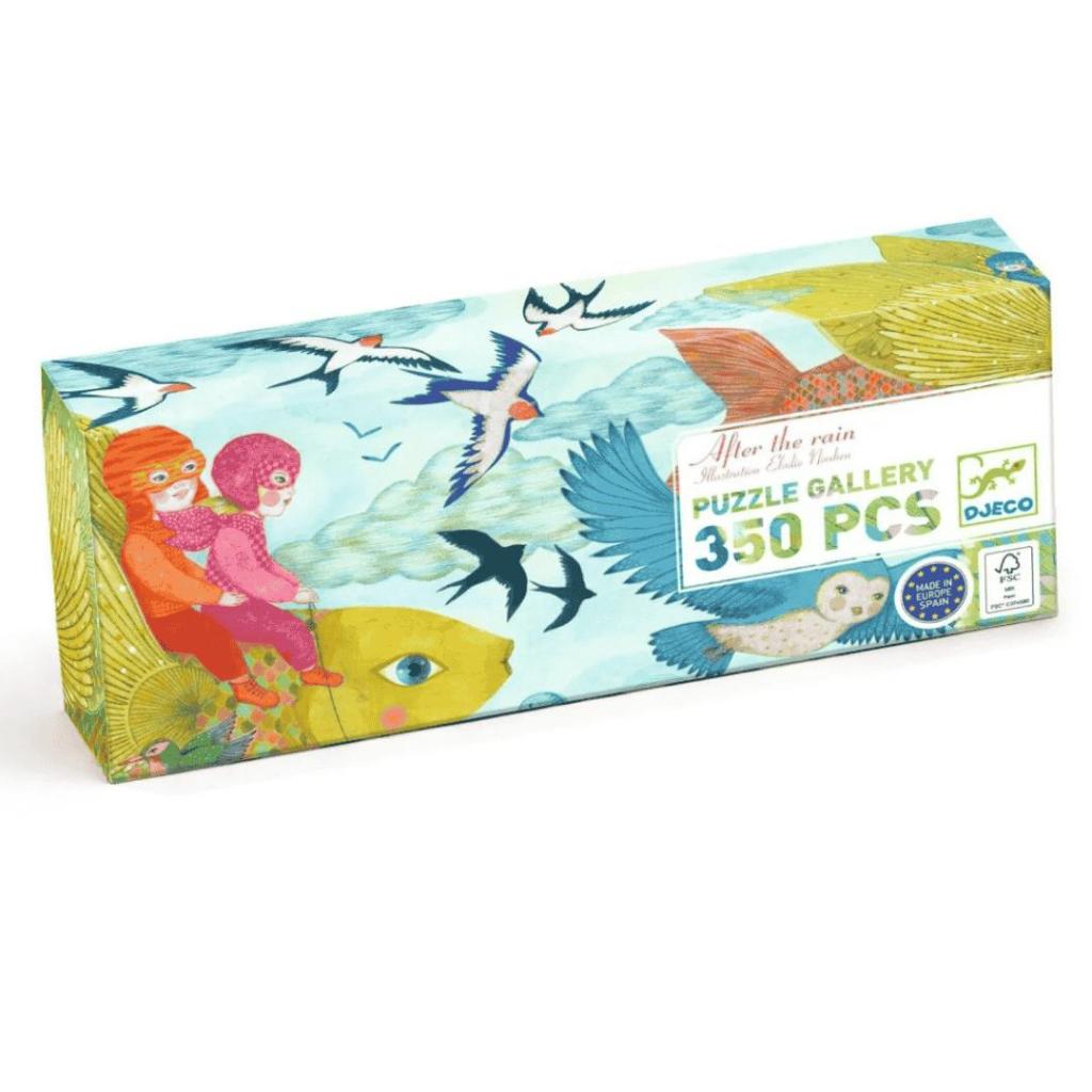 Djeco Gallery Puzzel After the Rain – 350 Stukjes Fantasierijke Panorama Puzzel - Afbeelding 2
