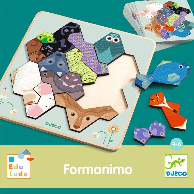 Formanimo – Educatief spel met vormen en dieren (4-7 jaar) van Djeco