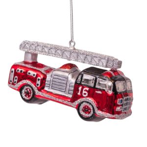 Kerstbal Brandweerauto