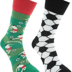 Many Mornings MisMatch Sokken Football Fan maat 39-42