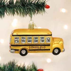 Kerstbal Schoolbus