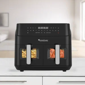 DAF6W - Dubbele Airfryer - 9L - 1600W