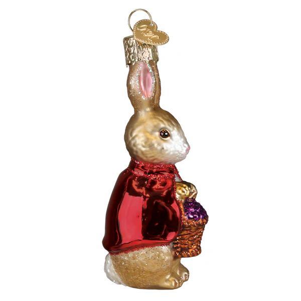 Kerstbal Flopsy met Mand – Glazen Ornament van Old World Christmas (ca. 10 cm) - Afbeelding 5
