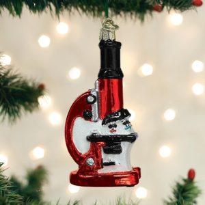Kerstbal Microscoop
