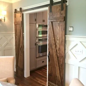 Dubbele Railset voor 2 Barndeuren