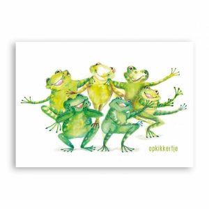 Dubbele kaart Opkikkertje