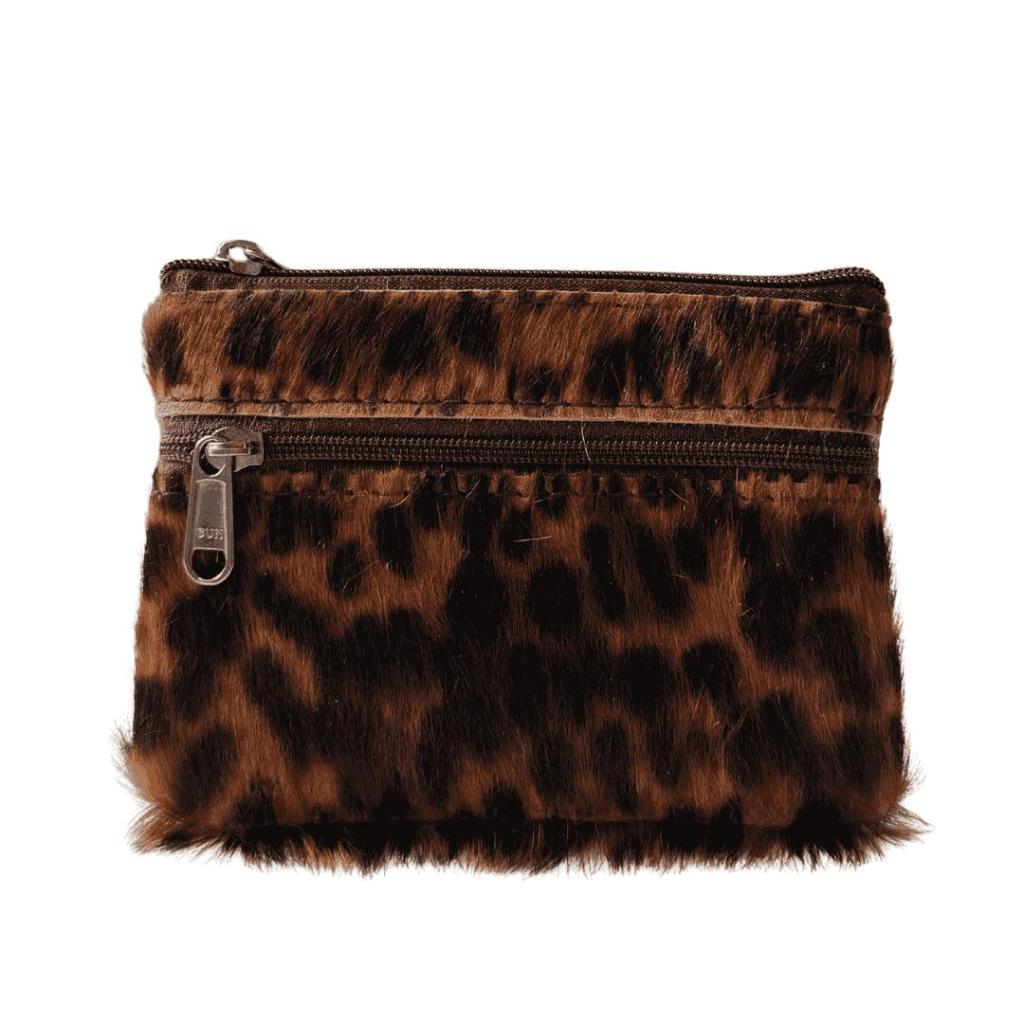 Portemonneetje Salena 7 – Handgemaakt leren portemonneetje met dubbele rits