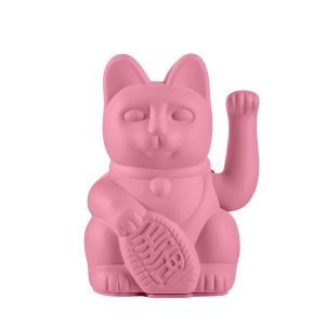 Lucky Cat- Zwaaiende Kat Roze