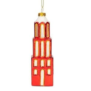 Kerstbal Domtoren Rood
