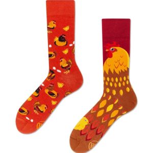 Many Mornings MisMatch Sokken Golden Eggs 35-38