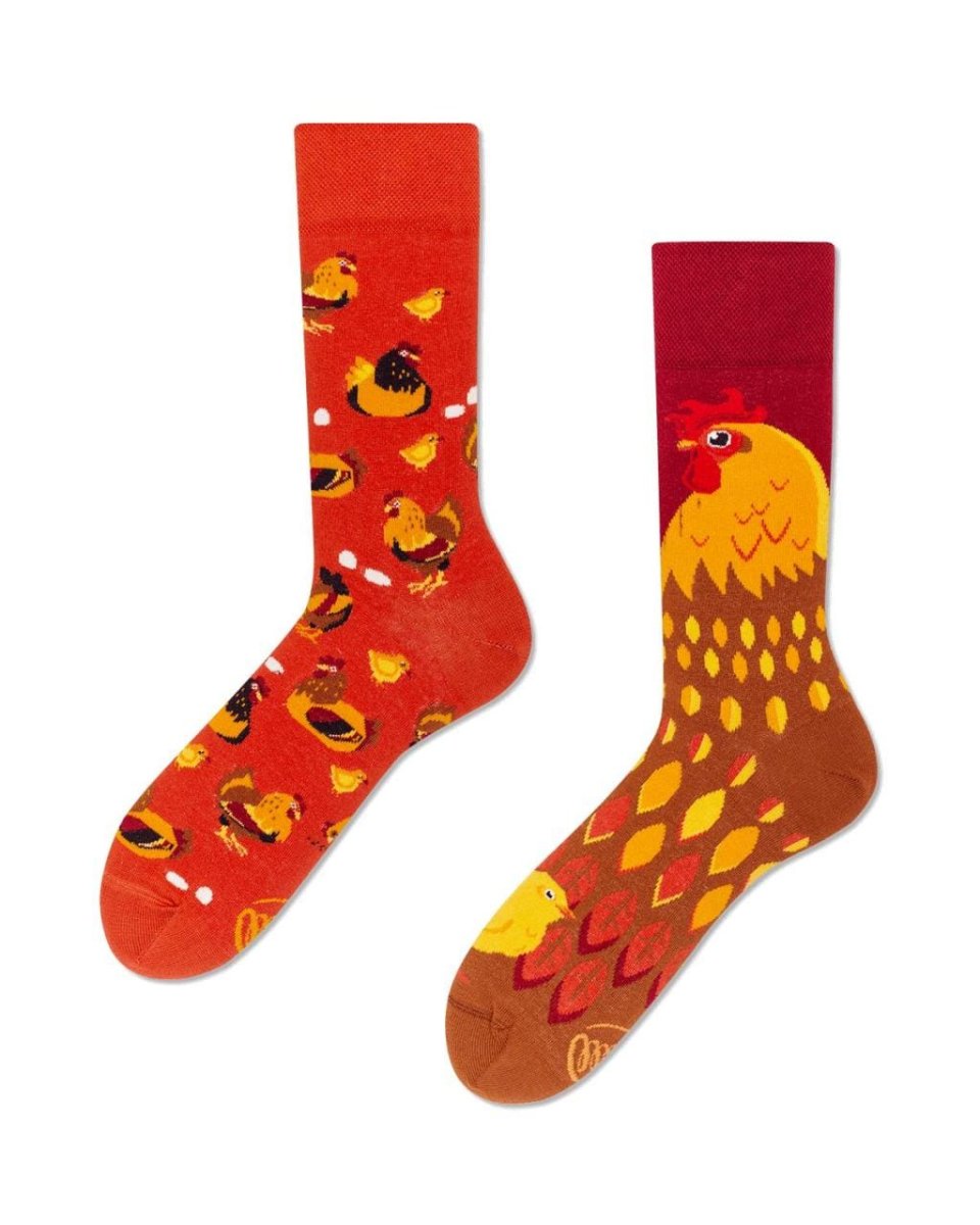 Many Mornings MisMatch Sokken Golden Eggs 39-42