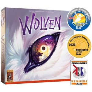 999 Games Wolven – Strategisch Bordspel over Roedels en Gebiedscontrole (2-5 spelers, 14+)