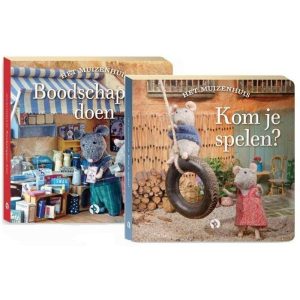 Het Muizenhuis Set van 2 Blokboekjes