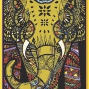 Vilten Kleurplaat Olifant