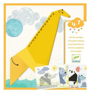 Djeco Origami – Eerste vouwsels: Dieren vouwen (4-7 jaar)