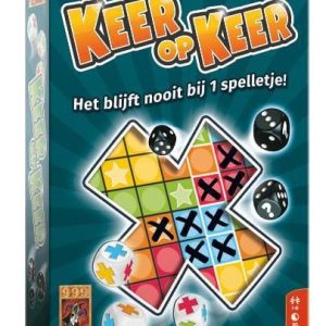 999 Games Keer op Keer – Verslavend Roll & Write Dobbelspel (1-6 spelers, 8+)