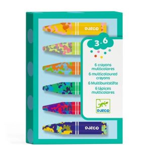 Waskrijtjes Multicolor 6st 3+