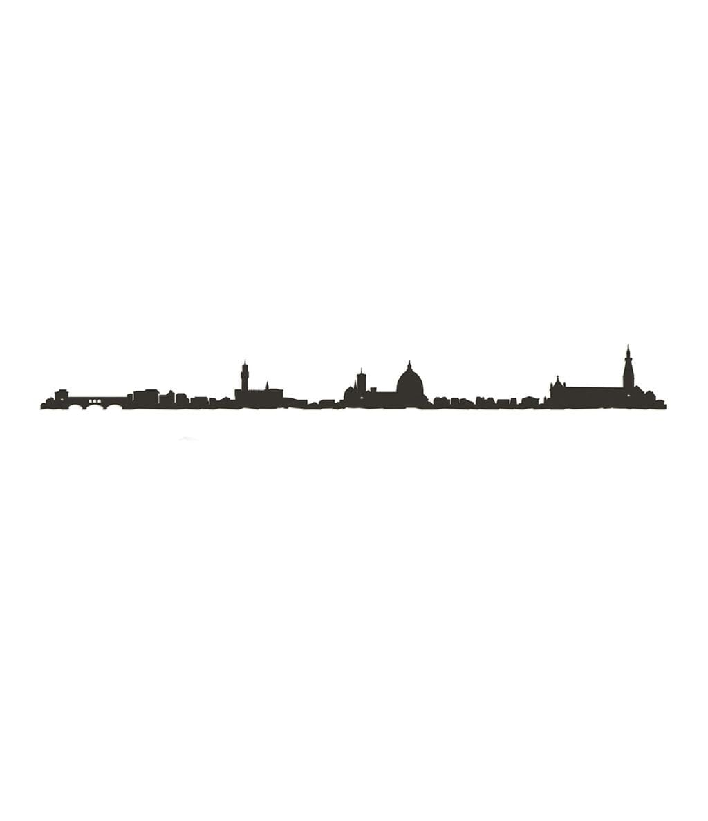 The Line Skyline Florance Zwart 50 cm