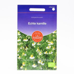 Echte Kamille (Matricaria chamomilla) – Biologische zaden (Eenjarig) De Bolster