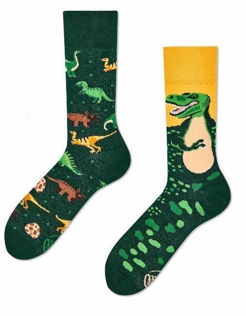 Many Mornings MisMatch Sokken The Dinosaurs maat 35-38 - Afbeelding 2