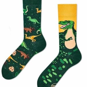 Many Mornings MisMatch Sokken The Dinosaurs maat 43-46