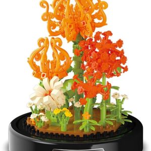 Balody Bouwstenen Chrysanthemum Oranje