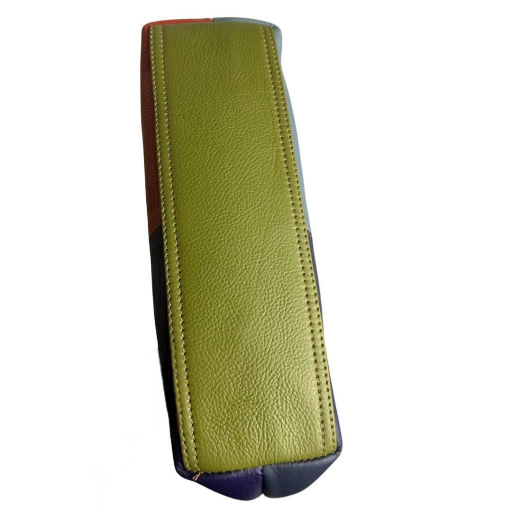 Leren Shopper Lakshmi 4 – Fairtrade handgemaakte leren tas van restleer - Afbeelding 4