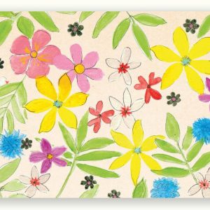 ZintenZ postkaart 10 x 15 cm – Vrolijke bloemenpracht