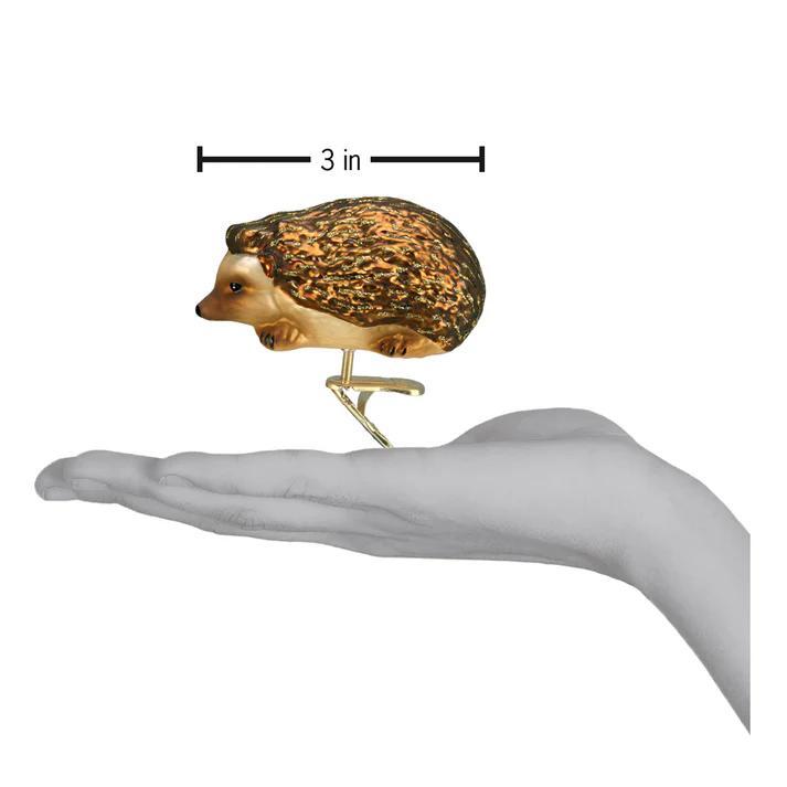 Kerstbal Egel op Clip – Handgemaakt Glazen Ornament van Old World Christmas - Afbeelding 6