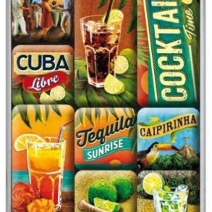 Magnet Set Cocktail Time
