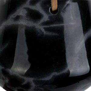 Hangpot Skittle Marmer Zwart