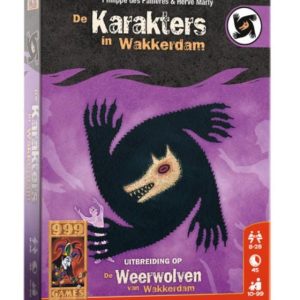 999 Games De Karakters in Wakkerdam – Sociale Deductie Kaartspel (8-18 spelers, 10+)