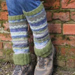 Finisterre wollen beenwarmers – Olive
