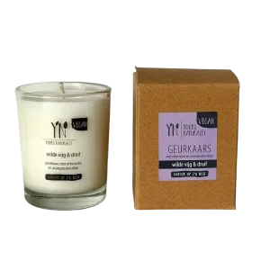 Yours Naturally Votive Geurkaars Wilde Vijg & Druif – plantaardig & duurzaam