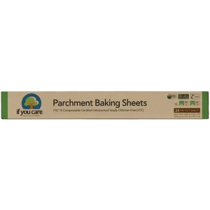 If You Care – Bakpapiervellen – PFAS-vrij & composteerbaar – 24 vellen