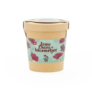 Kweekset Chocoladebloemen in plantbeker
