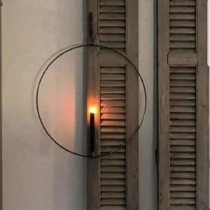 Ring met kaarsenhouder