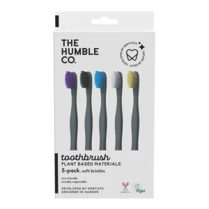 HumbleBrush Plant Based Tandenborstels (5 stuks)